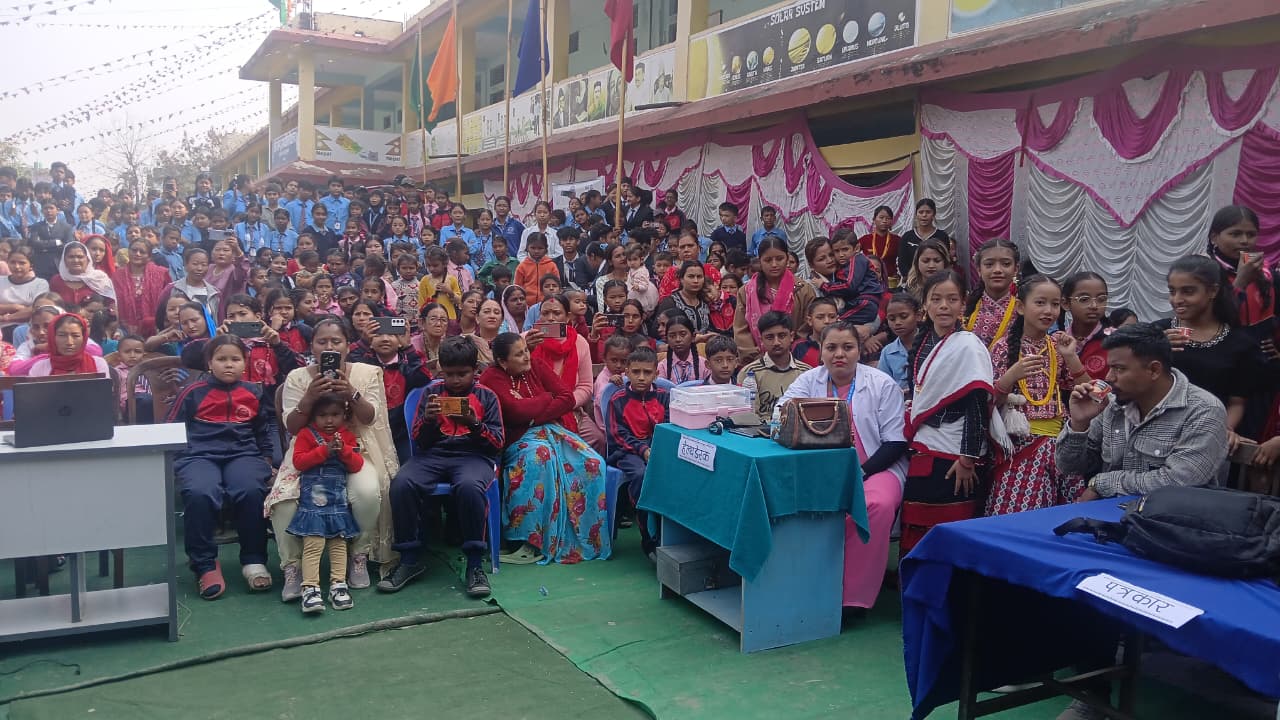 चक्रघट्टीको महेन्द्र मा.बि.ले मनायो ६९ औं वार्षिकोत्सव समारोह